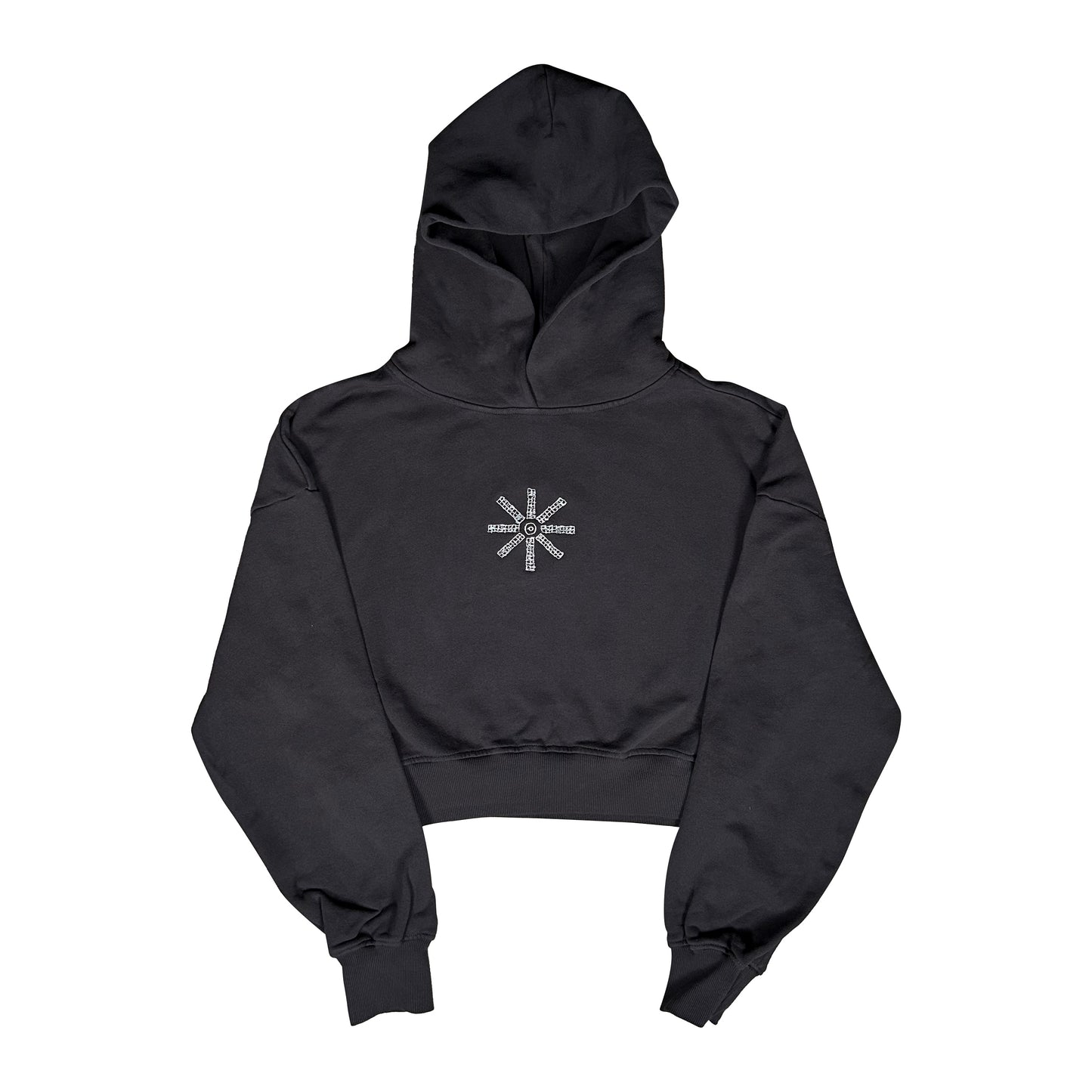WOMENS BBKS SIMPLE CROPPED HOODIE